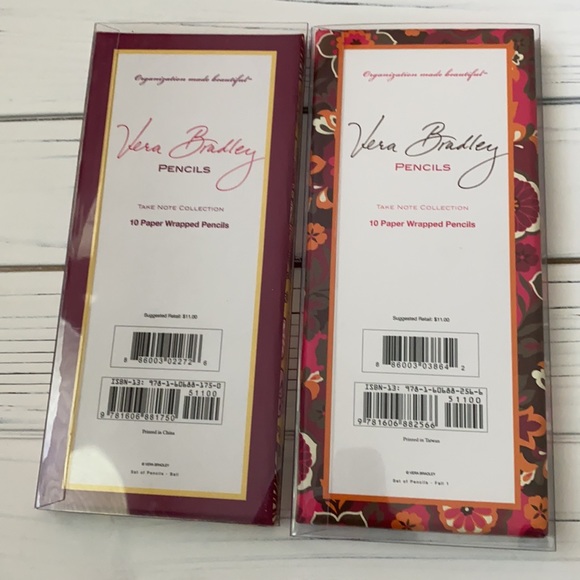 Vera Bradley pencils - Picture 2 of 2